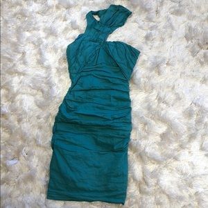 Nicole Miller dress Aqua
